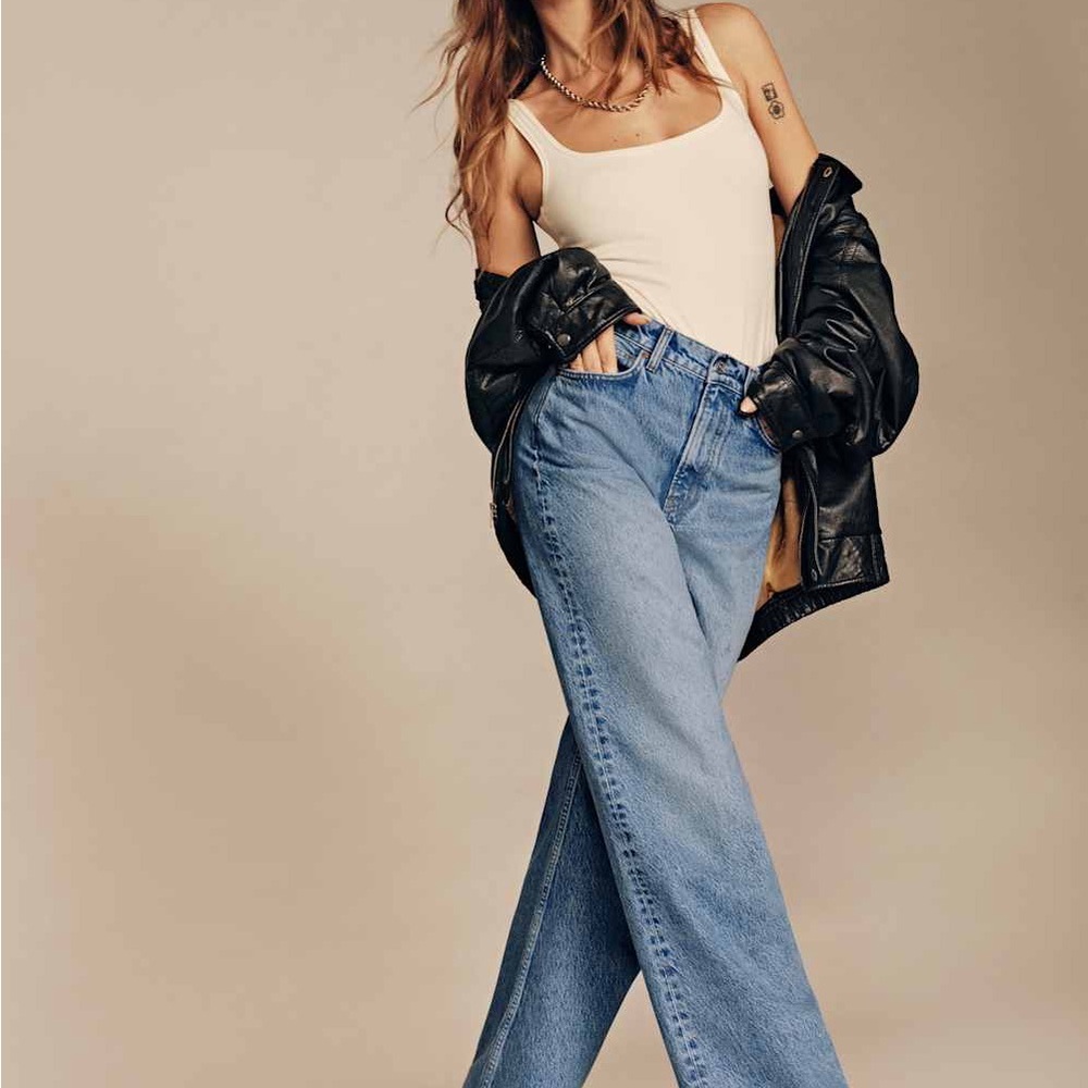 NWT Reformation Cary high rise jeans in Colorado / size 28 - Picture 2 of 10